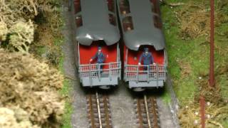 Lahnsteiner Modellbahntage: Standseilbahn - Modell der Malbergbahn in Bad Ems