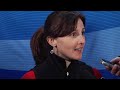 2012 Ford World Women's Curling Championship Draw 8 Media Scrum