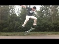 Slow motion skateboarding slams / bails / falls (1000 fps)