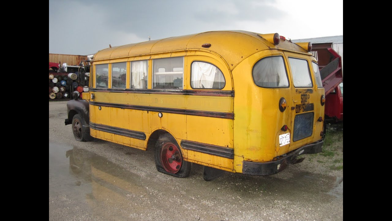 1954 Chevrolet 4500 School bus RV camper promotion vehicle ...