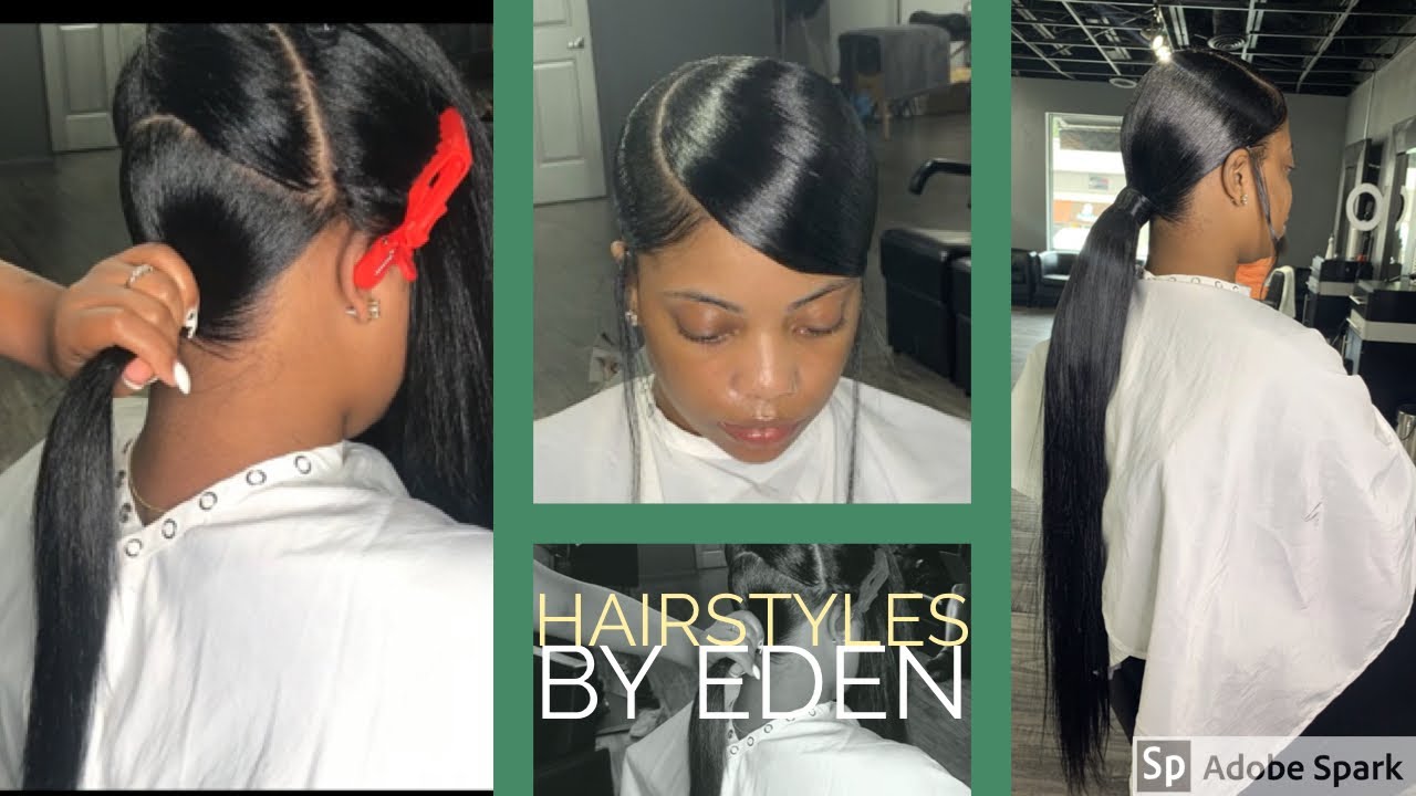 How To Do A Slicked Back Ponytail With Weave