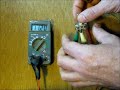 How To Measure Resistance With A Digital Ohm Meter