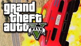 GTA 5 Online Stunts - Epic Ramps That Aren't Epic!! (GTA V Funny Moments!)