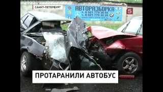 Дорожная авария в Петербурге 04.06.2013