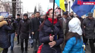 Евромайдан в Симферополе 7 декабря