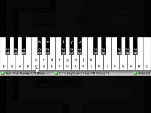 How to play Lavender Town Theme on Piano - YouTube