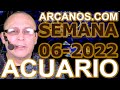 Video Horscopo Semanal ACUARIO  del 30 Enero al 5 Febrero 2022 (Semana 2022-06) (Lectura del Tarot)