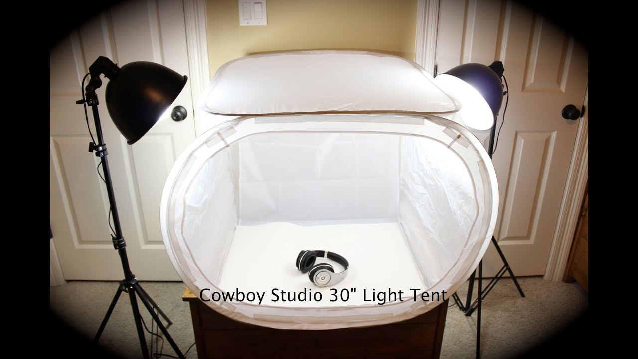 Cowboy Studio 30" Light Tent Unboxing and Review YouTube