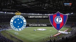 Gols - Cruzeiro 1 x 1 Cerro Porteño (PAR) - Libertadores 2014 - 16/04/2014