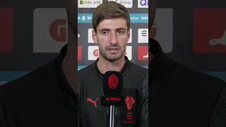 Gabbia after the draw against Atalanta | #Shorts