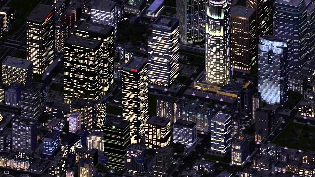 SimCity 4 - Los Angeles v2 - YouTube