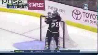 Jonathan Quick Scores A Goal On Himself vs New York Rangers 10/7/13