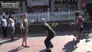 Twerking..no!   Dancing in Savannah at St Patricks Day