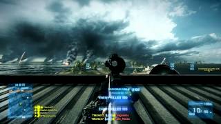 BF3: Nice sniper shoot - double head shoot bf3