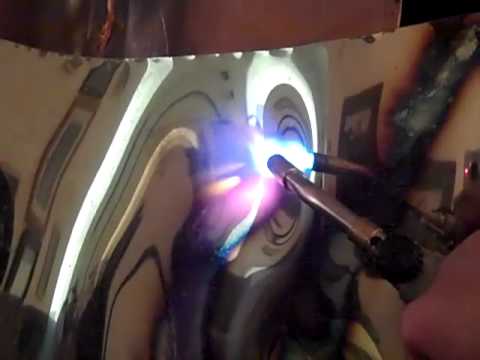 Dennis N. Duce - Heat coloring Stainless Steel - How to Video - YouTube
