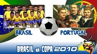 Brasil x Portugal - Piores Momentos da COPA de 2010