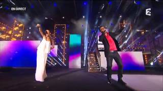 Ahmed Chawki Ft Kenza Farah - Habibi I Love You Live @ Fête de la Musique à Marseille 2013)