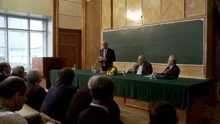 Иван Мельников выступил перед преподавателями и студентами МГУ