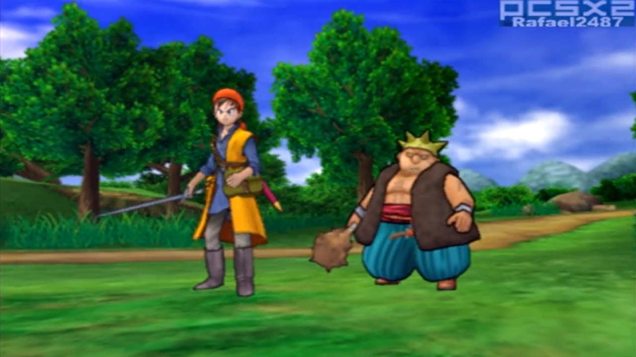 Dragon Quest VIII Journey of the Cursed King(PCSX2/PS2 Emulator ...