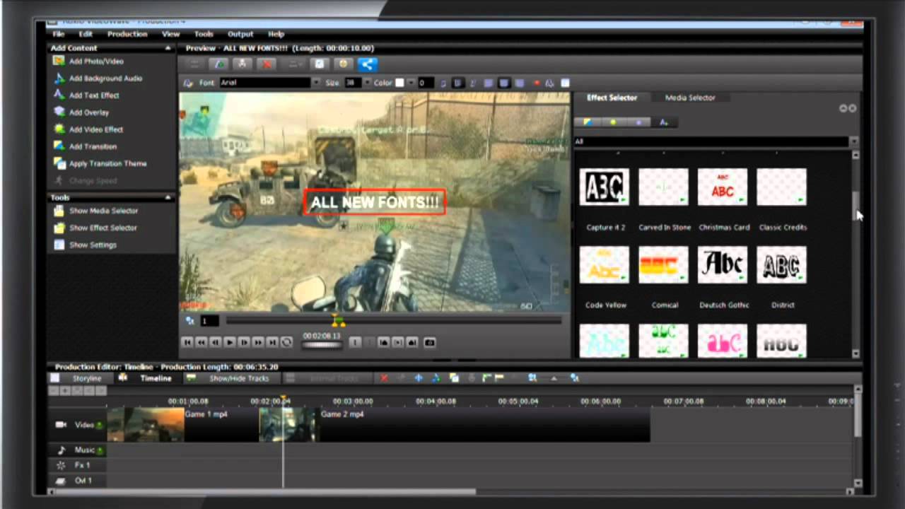 video editing software for youtube