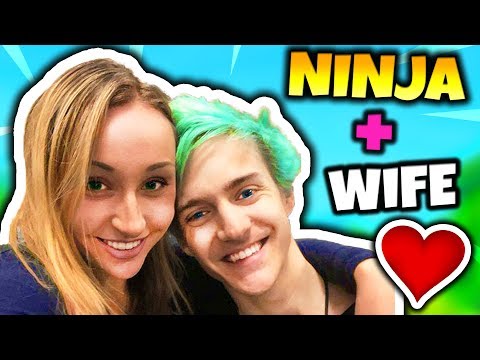 NINJA TEACHES HIS WIFE HOW TO PLAY FORTNITE | Fortnite Daily Funny Moments Ep.31