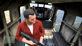 #231【GTA5】米軍の人が操縦している輸送ヘリに乗っちゃった!!