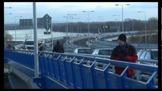 Otwarcie mostu drogowego w Toruniu