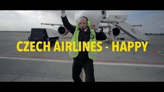 We are from Czech Airlines -- HAPPY -- Pharrell Williams