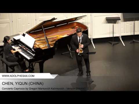 Dinant 2014 - CHEN, YIQUN (Concierto Capriccio by Gregori Markovich Kalinkovich - Version DINANT)
