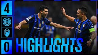 CALHANOGLU, ARNAUTOVIC, LAUTARO E MEHDI: ⚽⚽⚽⚽ | INTER 4-0 STELLA ROSSA | HIGHLIGHTS | UCL 24-25 🖤💙??