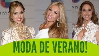 ¡Thalia y Eiza González Moda de Verano!