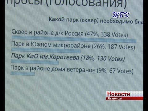 Искитимцы могут проголосовать за парк или сквер, который необходимо благоустроить в ближайшие годы Искитимцы могут проголосовать за парк или сквер, который необходимо благоустроить в ближайшие годы