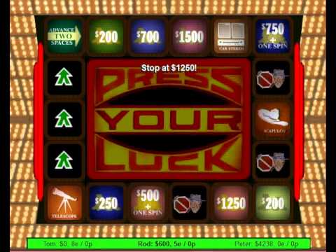 Press Your Luck: Expert Edition: Whew! Part 1 - YouTube