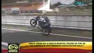 Maico Buncio at GMA 24 Oras News