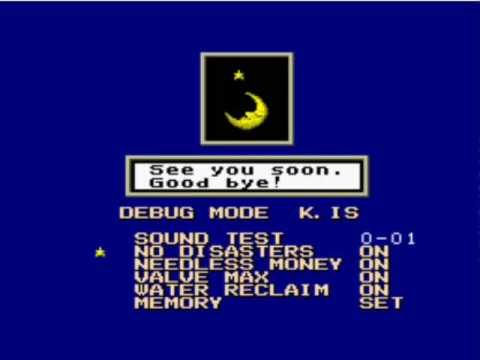 SimCity Snes Debug Menu Cheat Code - YouTube