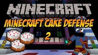 Minecraft Minigames: Cake Defense 2