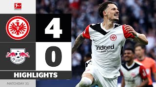 HUGE Win For Frankfurt! | EINTRACHT FRANKFURT — RB LEIPZIG | Highlights | Matchday 31 – Bundesliga