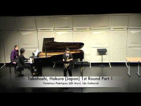 Takahashi, Hakura Japon 1st Round Part 1