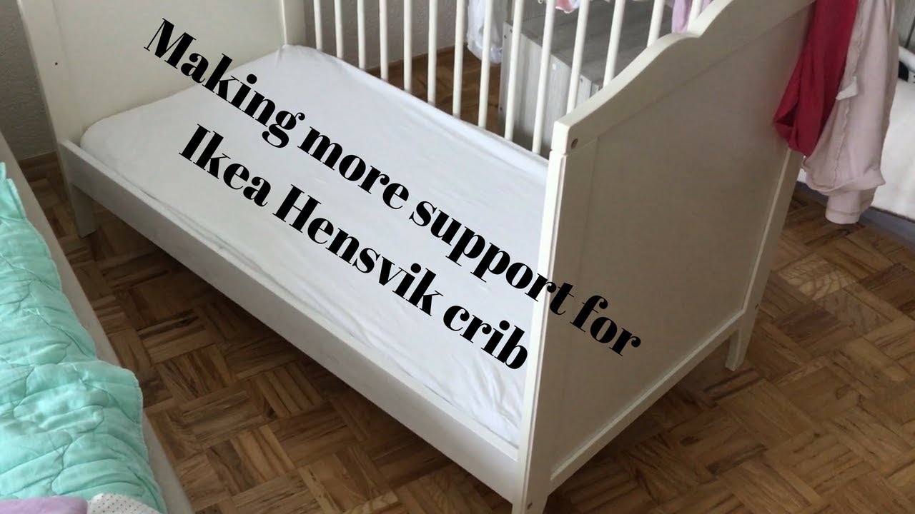 lowering ikea crib