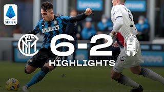 INTER 6-2 CROTONE | HIGHLIGHTS | SERIE A 20/21 | Unstoppable Lautaro, we kick off 2021 in style! ⚫🔵?