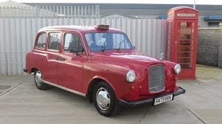 A Wonderfully Nostalgic and Iconic Carbodies Built LTi FX4 Fairway London Taxi - SOLD!