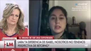 Joven exiliada responde a Isabel San Sebastián