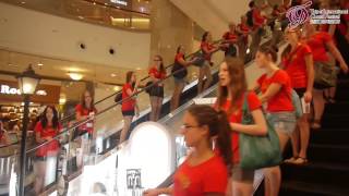 TICF13 - Cantemus Children's Choir flash mob in Taipei 101