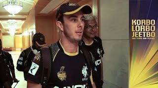 KKR CELEBRATE BIG WIN v RCB | Chris Lynn, Man of the Match & team reaction