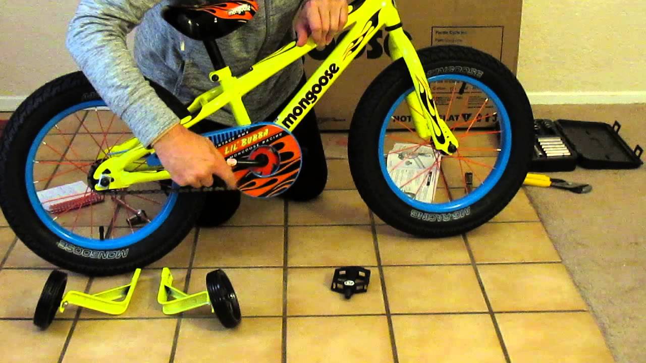 mongoose 16 inch boys bike