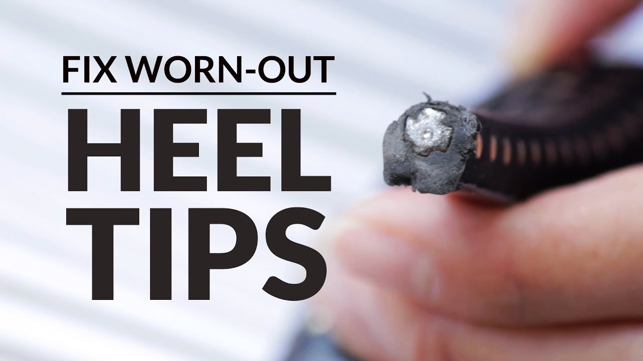 How to Instantly Repair High Heel Tips - Shoe Repair Kit - YouTube
