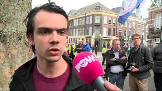 PowNews, 7 april 2014: Pro- en anti-Wildersdemonstratie in Nijmegen