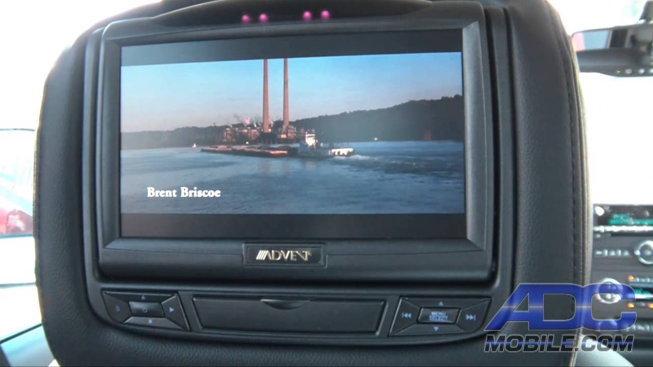 Advent Dual DVD Headrest System - Mobile Video Systems