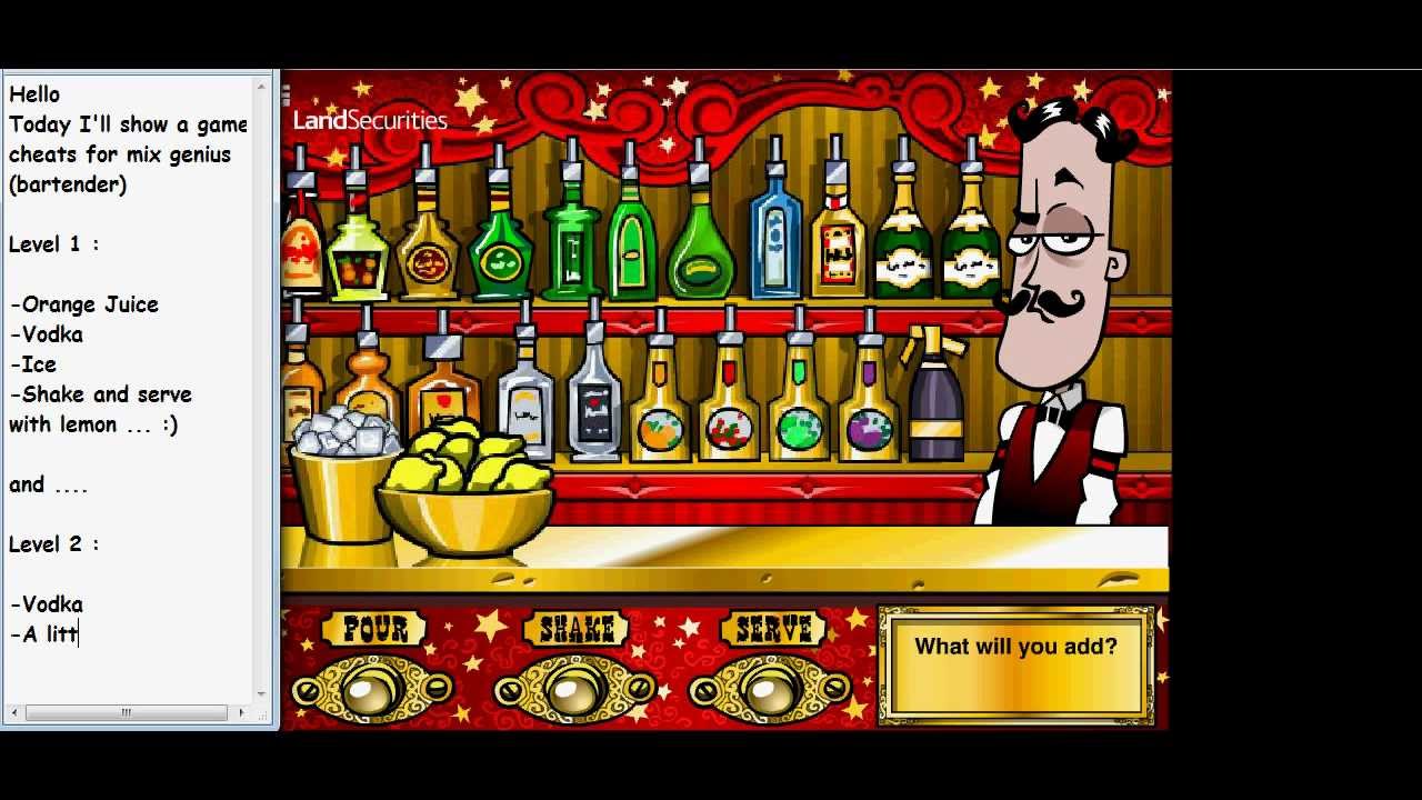 Bartender Mix Genius Cheats