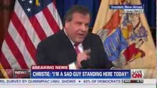 Christie: 'I'm a Sad Guy Standing Here Today'